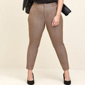 NWT Torrid Studio Comfort Flex Waistband Luxe Woven Core High Rise Pants 24